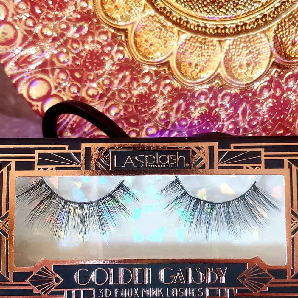 Lasplash Golden Gatsby 3d faux mink eyelashes
